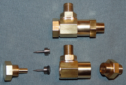 O Ring clack valves for a Feldbahn steam locomotive