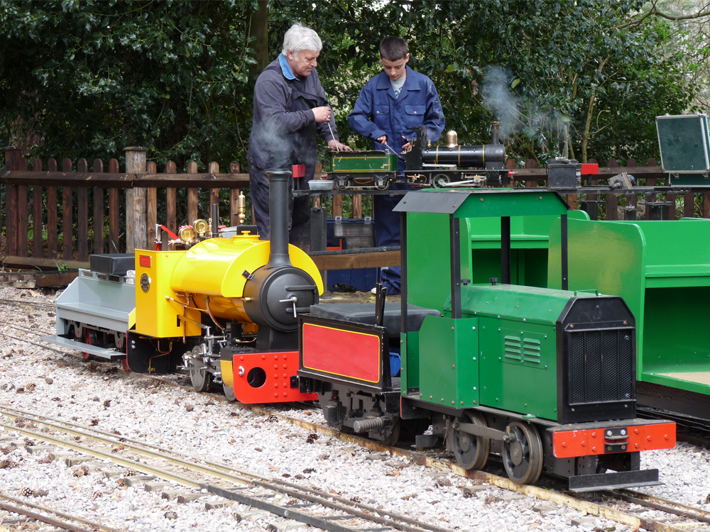 Gentoo in the Pinewood Miniature Railway Yard