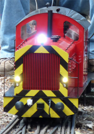5" gauge Ride on Railways Hercules shunter lighting
