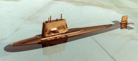The radio controlled submarine Walter S Winans
