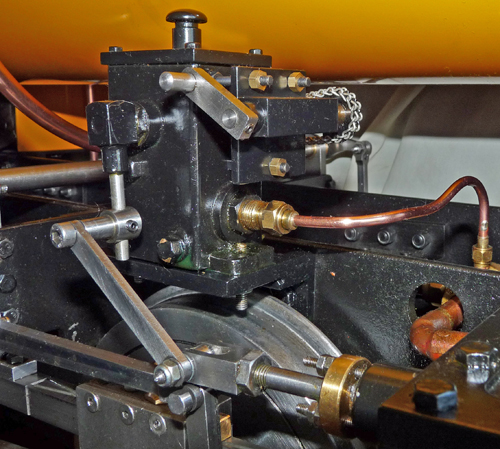 Stafford Steam Locomotive - Original Mechanical Lubricator