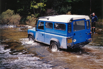 100" Land Rover in the Pyrenees