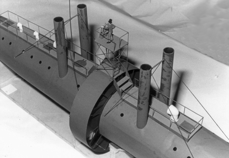 Radio controlled model of a Winan's Cigar Ship