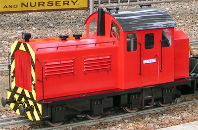 5" gauge Ride on Railways Hercules shunter