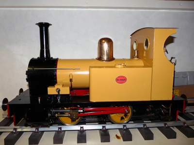 5" gauge Polly I steam locomotive
