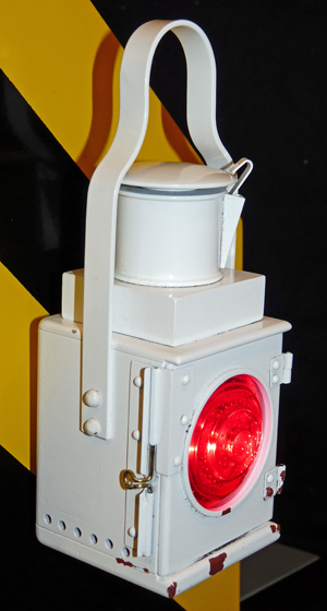 Model of a Railway Wagon Tail Lamp