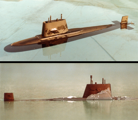 Radio controlled submarine - The Walter S Winans