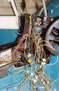 Dashboard wiring for the 4x4 Hybrid Land Rover View 1