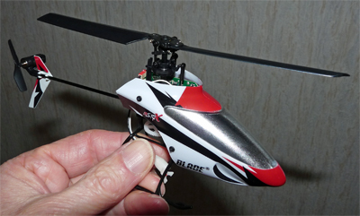 Eflite Blade mSRX radio controlled model helicopter