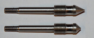 Globe valve spindles