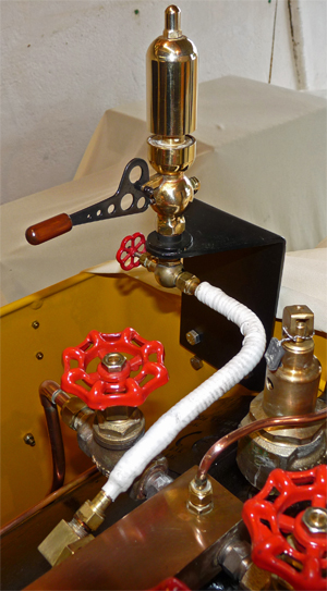 Stafford Steam Locomotive - Failed whistle installation